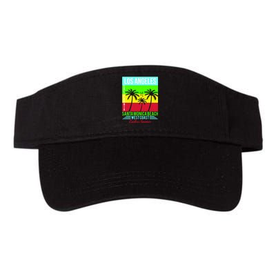 Los Angeles Santa Monica Beach Valucap Bio-Washed Visor