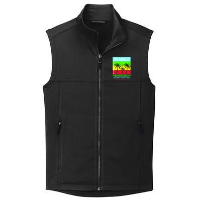 Los Angeles Santa Monica Beach Collective Smooth Fleece Vest