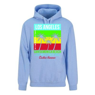 Los Angeles Santa Monica Beach Unisex Surf Hoodie