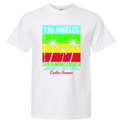 Los Angeles Santa Monica Beach Garment-Dyed Heavyweight T-Shirt