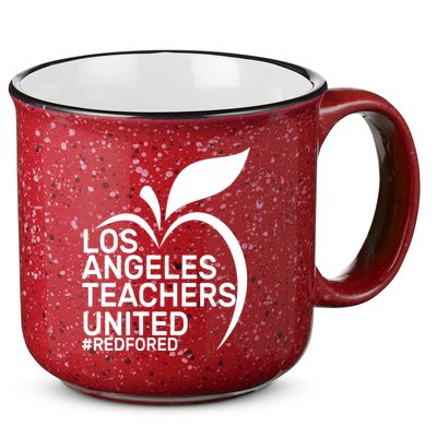 Los Angeles Teachers United Red For Ed 15oz Campfire Ceramic Mug