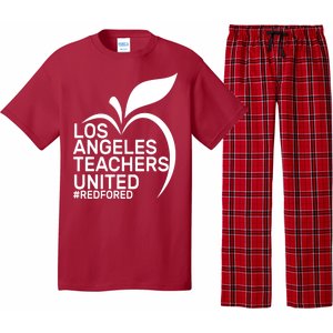 Los Angeles Teachers United Red For Ed Pajama Set