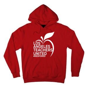 Los Angeles Teachers United Red For Ed Tall Hoodie