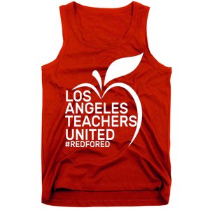 Los Angeles Teachers United Red For Ed Tank Top