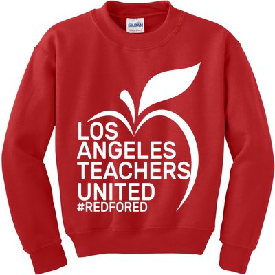 Los Angeles Teachers United Red For Ed Kids Sweatshirt