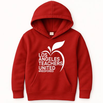 Los Angeles Teachers United Red For Ed Kids Hoodie