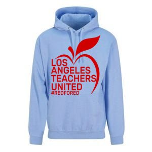 Los Angeles Teachers United Red For Ed Unisex Surf Hoodie