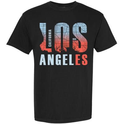 Los Angeles Vintage Emblem Garment-Dyed Heavyweight T-Shirt