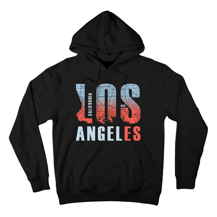 Los Angeles Vintage Emblem Hoodie