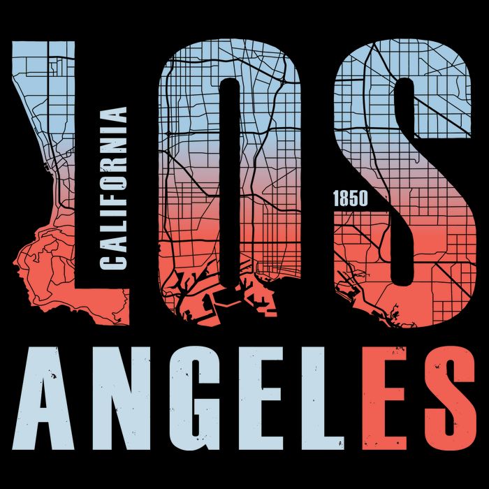 Los Angeles Vintage Emblem Flatbill Hat