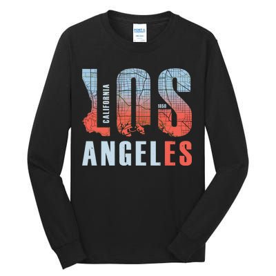 Los Angeles Vintage Emblem Tall Long Sleeve T-Shirt