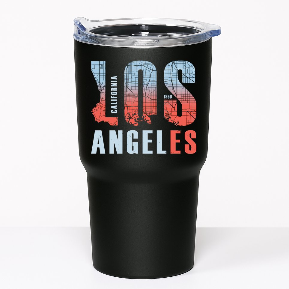 Los Angeles Vintage Emblem Tumbler