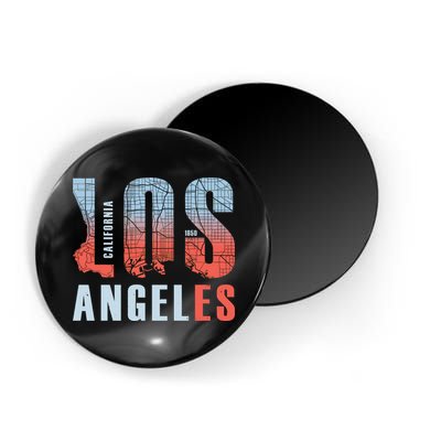 Los Angeles Vintage Emblem Magnet