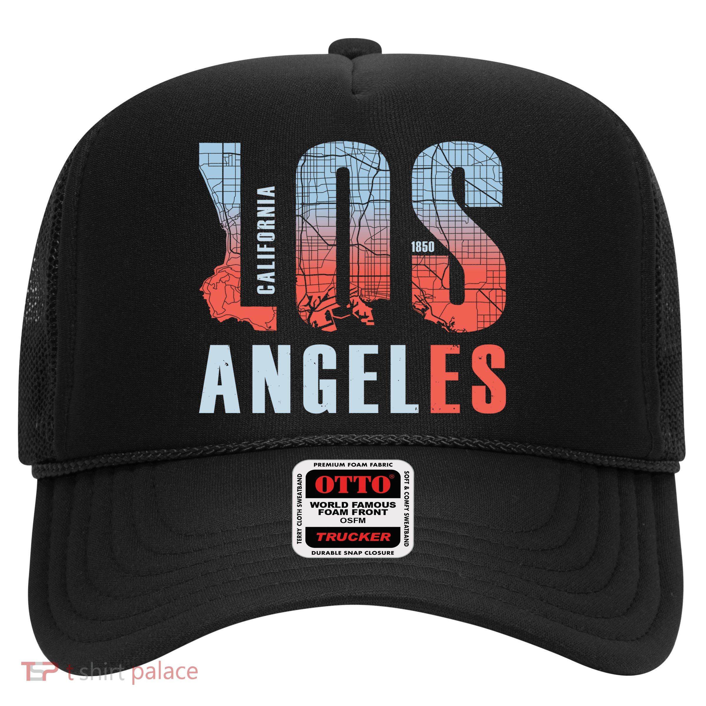 Los Angeles Vintage Emblem Trucker Hat