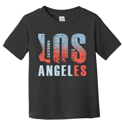 Los Angeles Vintage Emblem Toddler T-Shirt
