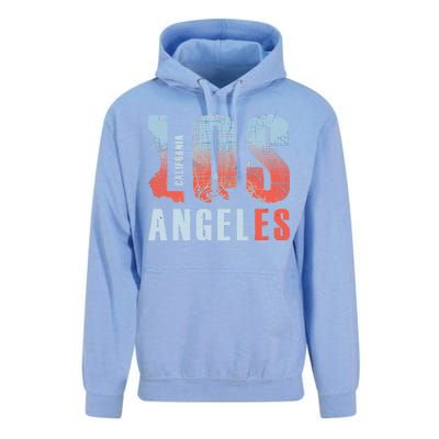 Los Angeles Vintage Emblem Unisex Surf Hoodie