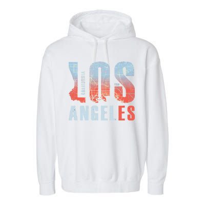 Los Angeles Vintage Emblem Garment-Dyed Fleece Hoodie