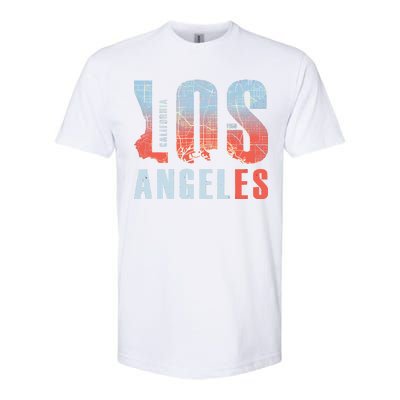 Los Angeles Vintage Emblem Softstyle CVC T-Shirt