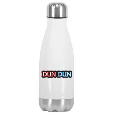 Law & Order Svu Dun Dun Stainless Steel Insulated Water Bottle