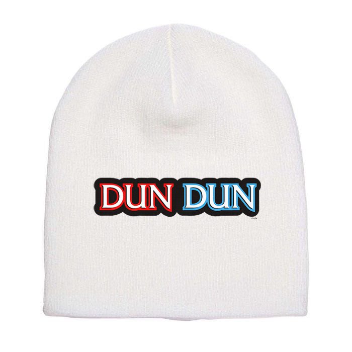 Law & Order Svu Dun Dun Short Acrylic Beanie