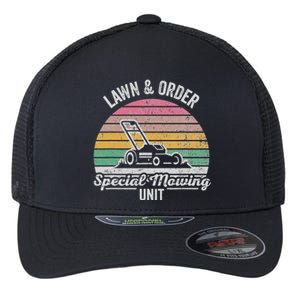 Lawn & Order Special Mowing Unit Flexfit Unipanel Trucker Cap