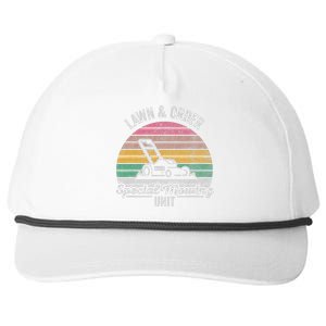 Lawn & Order Special Mowing Unit Snapback Five-Panel Rope Hat