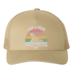 Lawn & Order Special Mowing Unit Yupoong Adult 5-Panel Trucker Hat