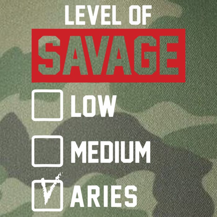 Level Of Savage Low Medium Aries Legacy Tie Dye Trucker Hat