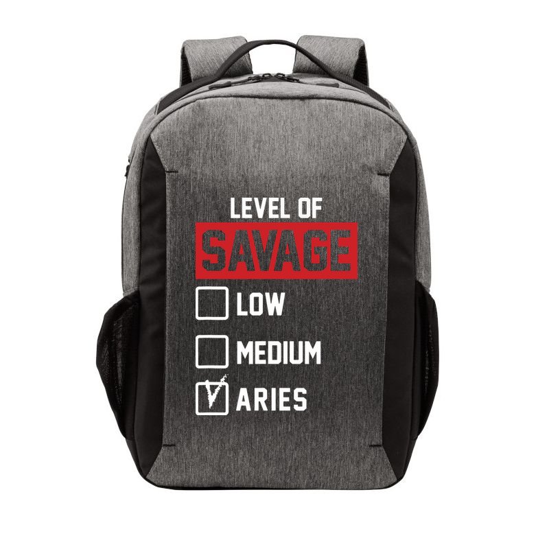 Level Of Savage Low Medium Aries Vector Backpack