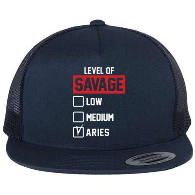 Level Of Savage Low Medium Aries Flatbill Hat