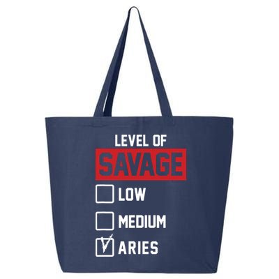 Level Of Savage Low Medium Aries 25L Jumbo Tote