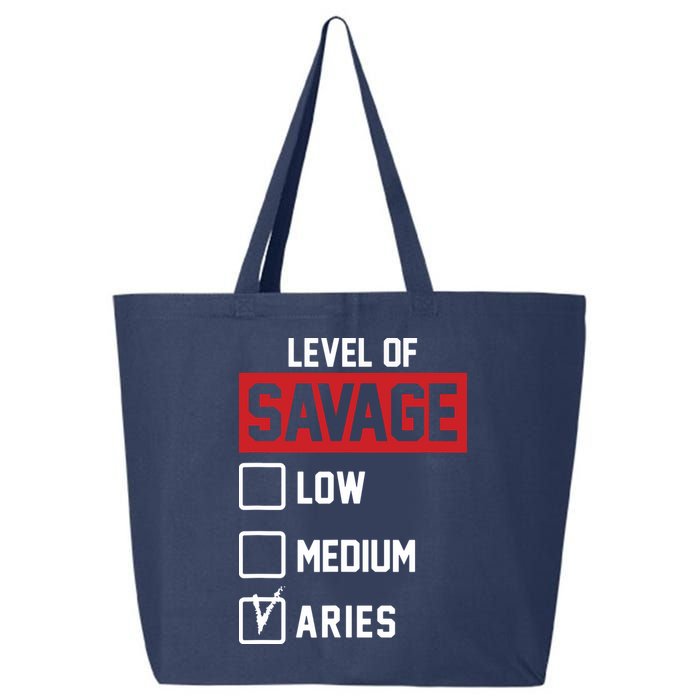 Level Of Savage Low Medium Aries 25L Jumbo Tote