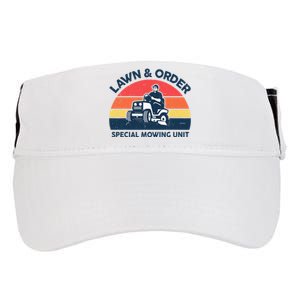 Lawn Order Special Mowing Unit Gardening Dad Father Day Gift Adult Drive Performance Visor