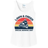 Lawn Order Special Mowing Unit Funny Mower Gardening Dad Ladies Essential Tank