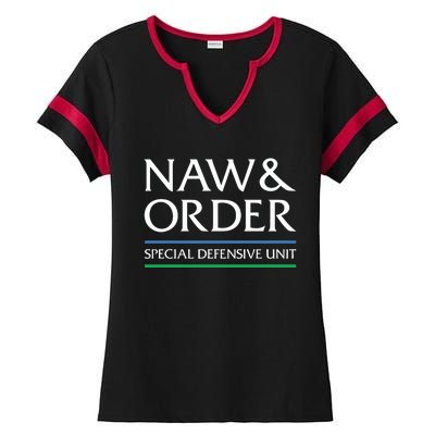 Law & Order Special Defensive Ladies Halftime Notch Neck Tee