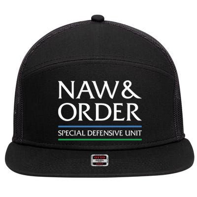 Law & Order Special Defensive 7 Panel Mesh Trucker Snapback Hat