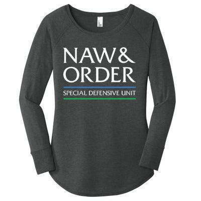 Law & Order Special Defensive Women's Perfect Tri Tunic Long Sleeve Shirt