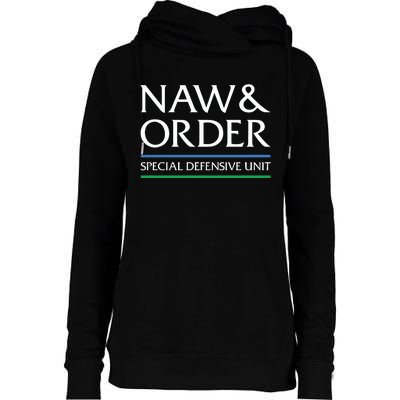 Law & Order Special Defensive Womens Funnel Neck Pullover Hood