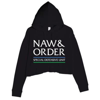 Law & Order Special Defensive Crop Fleece Hoodie