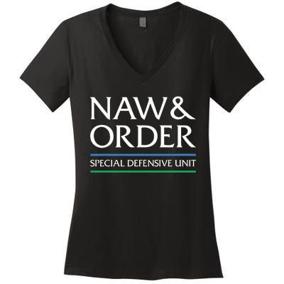 Law & Order Special Defensive Women's V-Neck T-Shirt