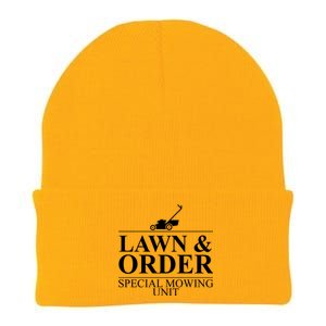 Lawn & Order Special Mowing Unit Knit Cap Winter Beanie