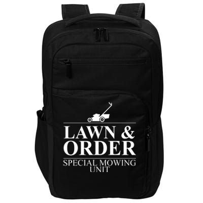 Lawn & Order Special Mowing Unit Impact Tech Backpack