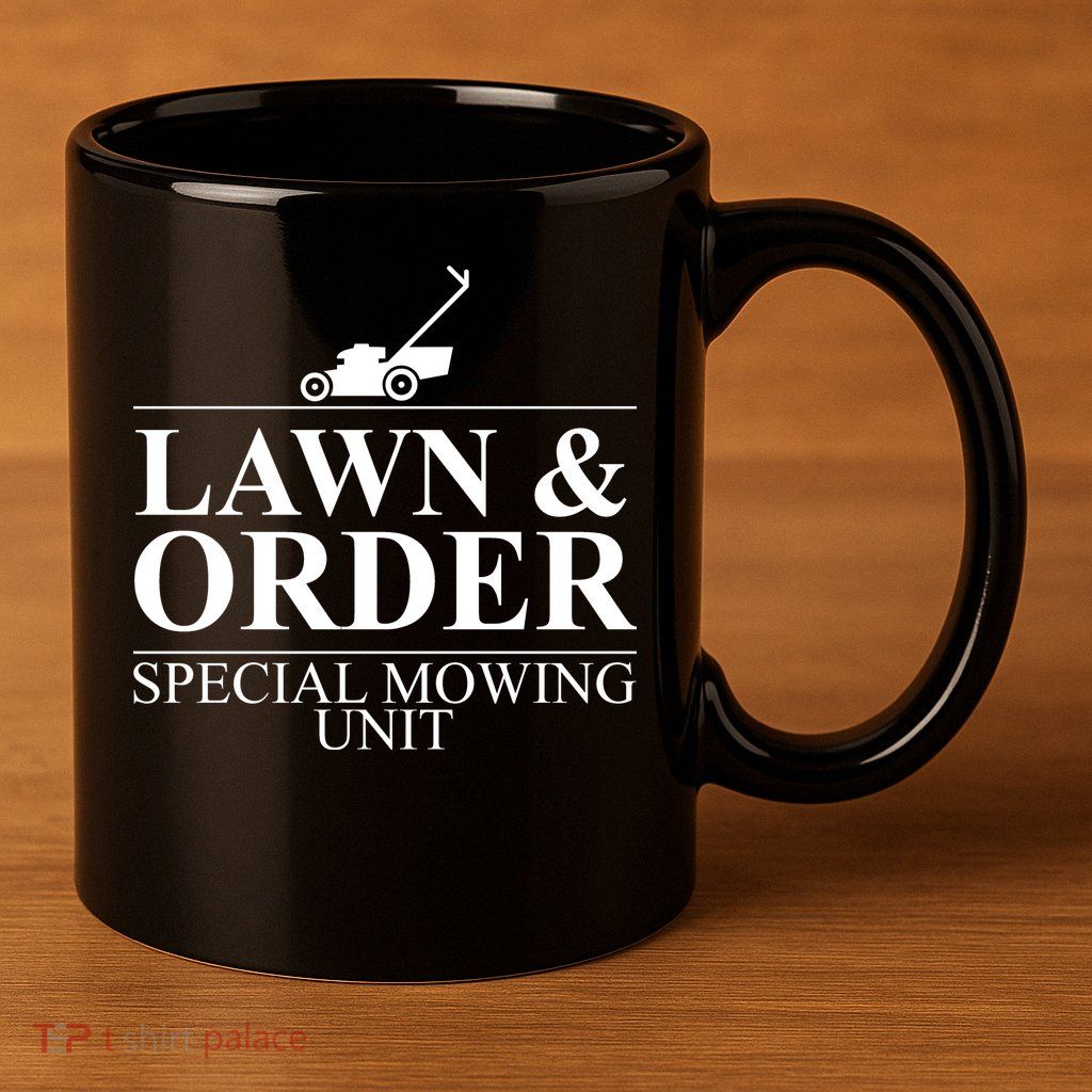Lawn & Order Special Mowing Unit 11oz C Handle Ceramic Mug