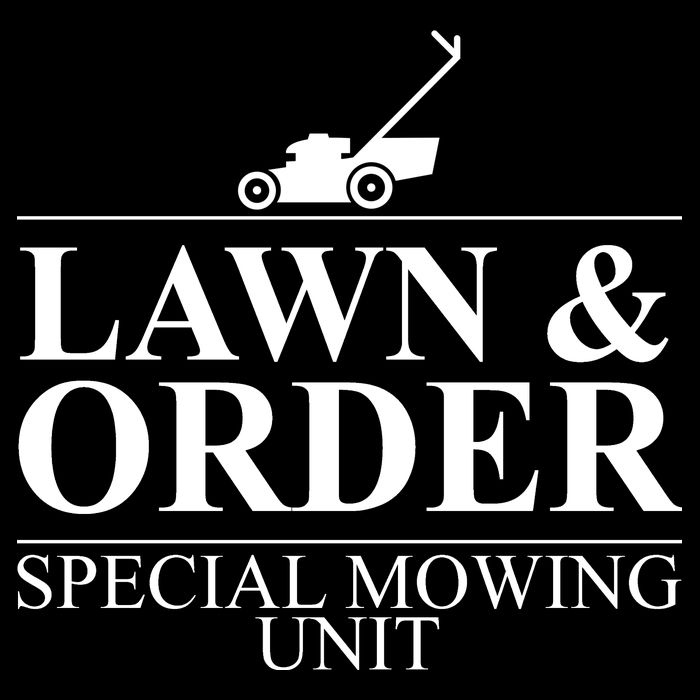 Lawn & Order Special Mowing Unit Drawstring Bag