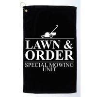 Lawn & Order Special Mowing Unit Golf Towel