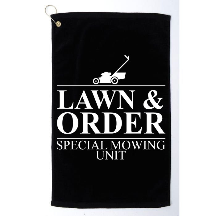 Lawn & Order Special Mowing Unit Golf Towel