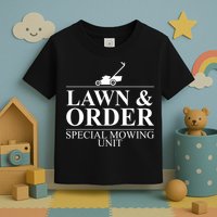 Lawn & Order Special Mowing Unit Toddler T-Shirt
