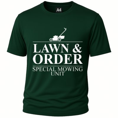 Lawn & Order Special Mowing Unit Cooling Performance Crew T-Shirt