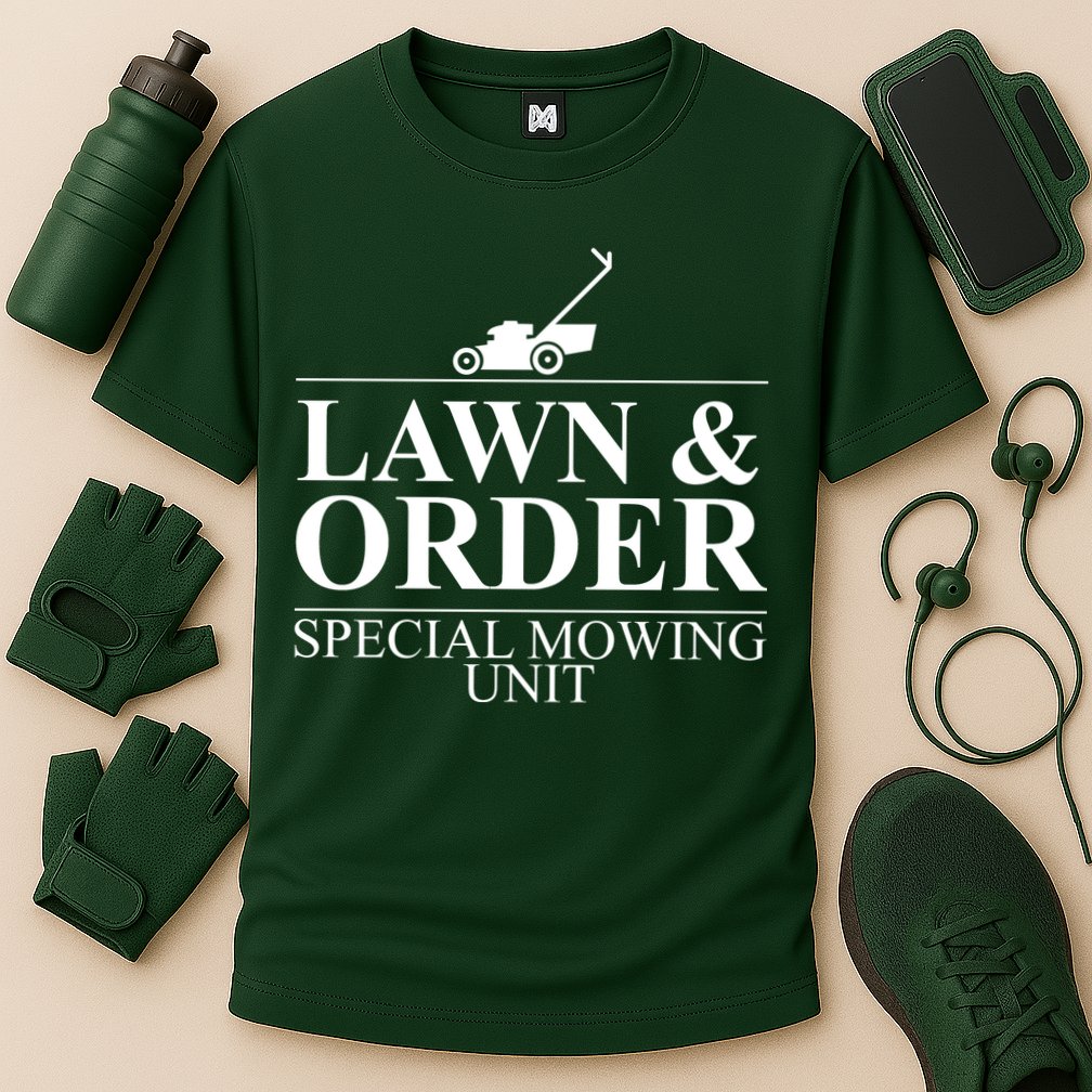 Lawn & Order Special Mowing Unit Performance Shirt