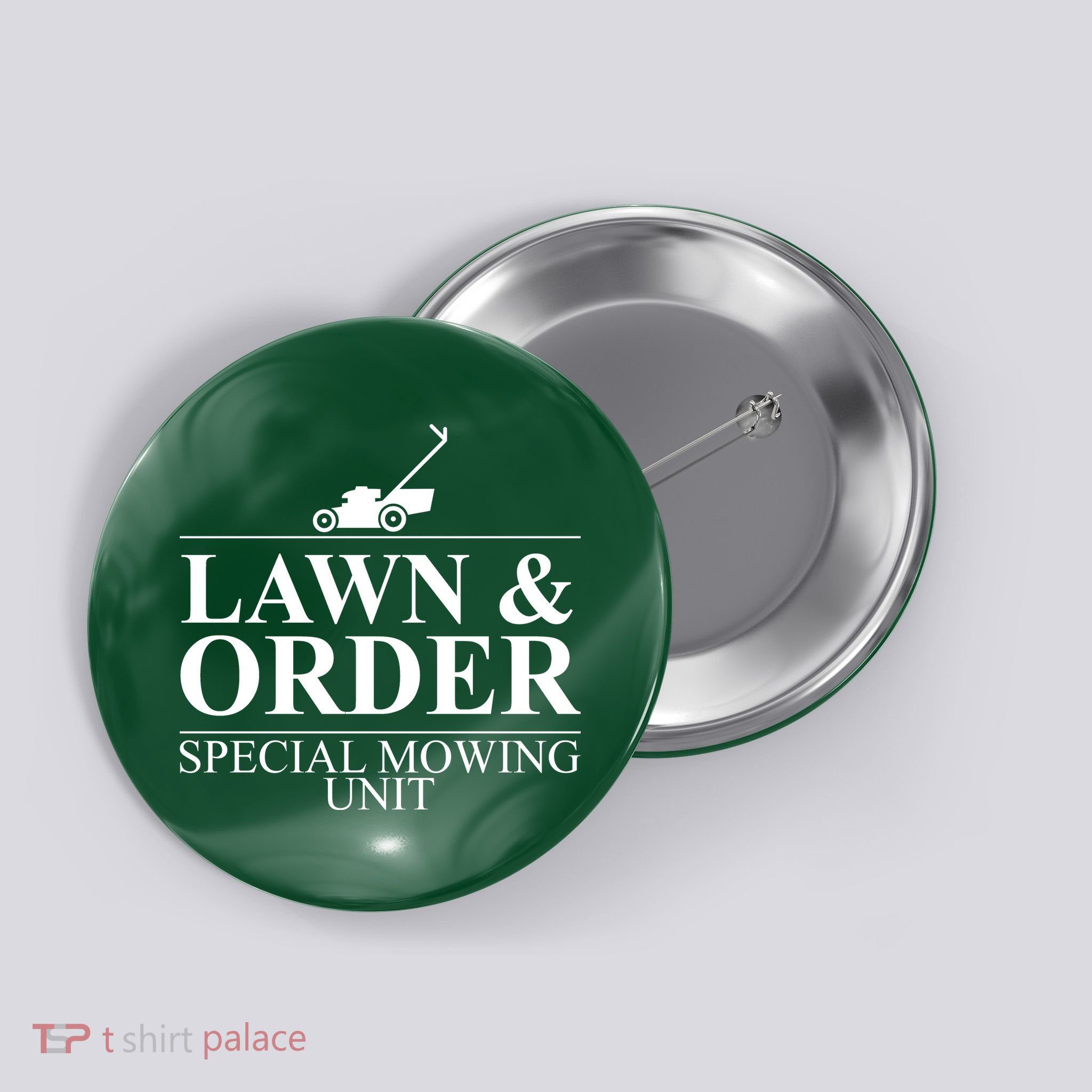 Lawn & Order Special Mowing Unit Button